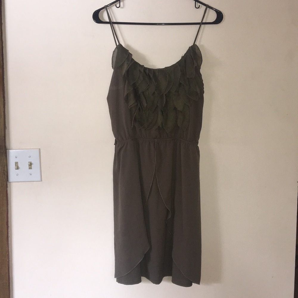 One of a kind sage green dress!